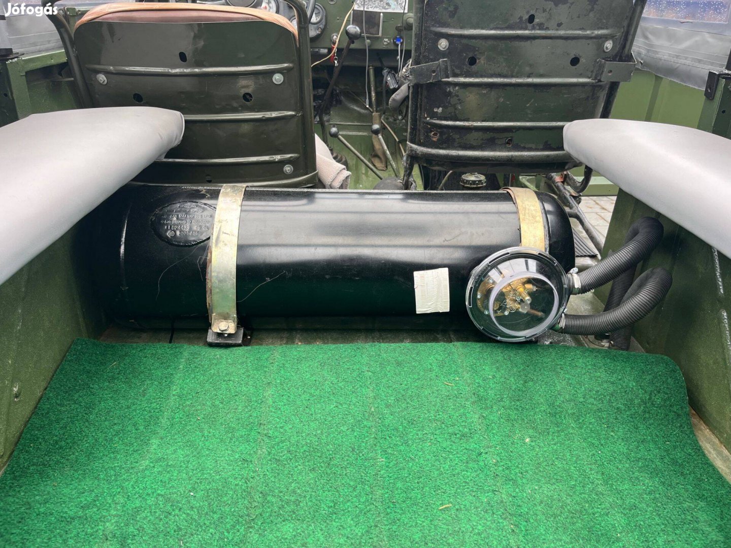 LPG gáztartály, új, 45 literes Polmocon