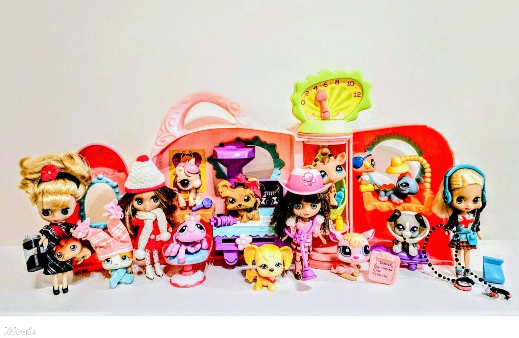 LPS Little Littlest Pet Shop ház és figura csomag