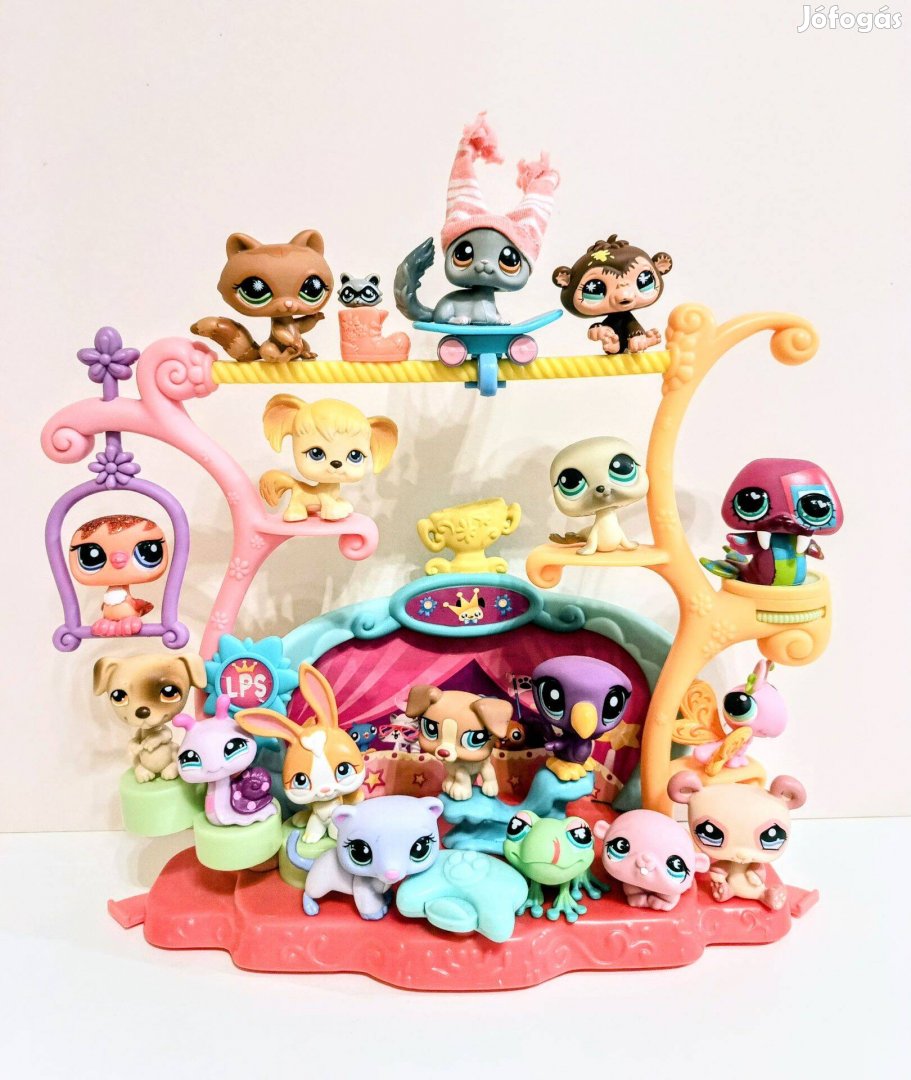 LPS Little Littlest Pet Shop színpad és figura csomag