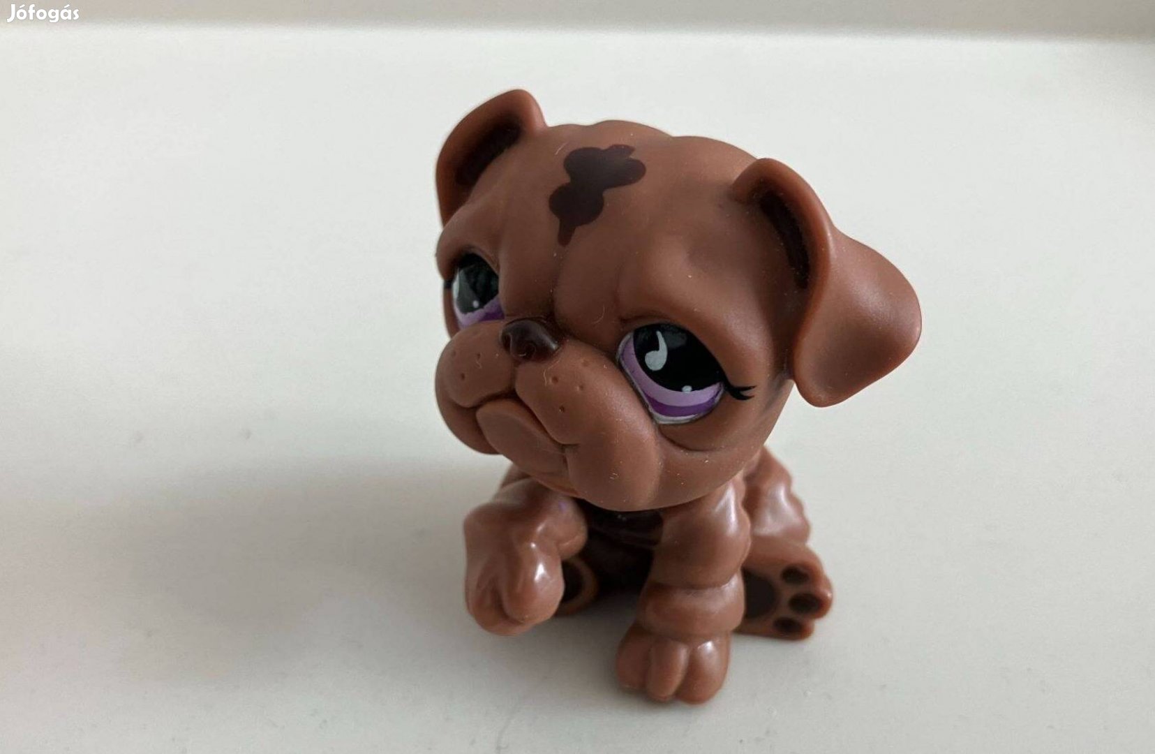 LPS Little Pet Shop figura - barna kutya (7)