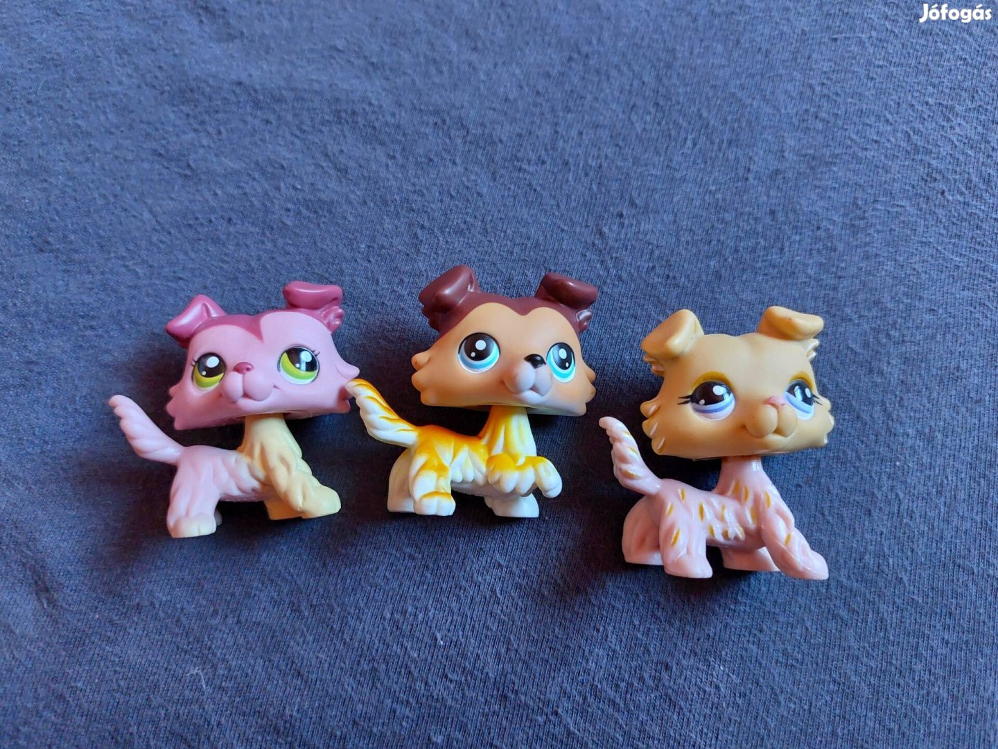 LPS (Littlest Pet Shop) collie figurák