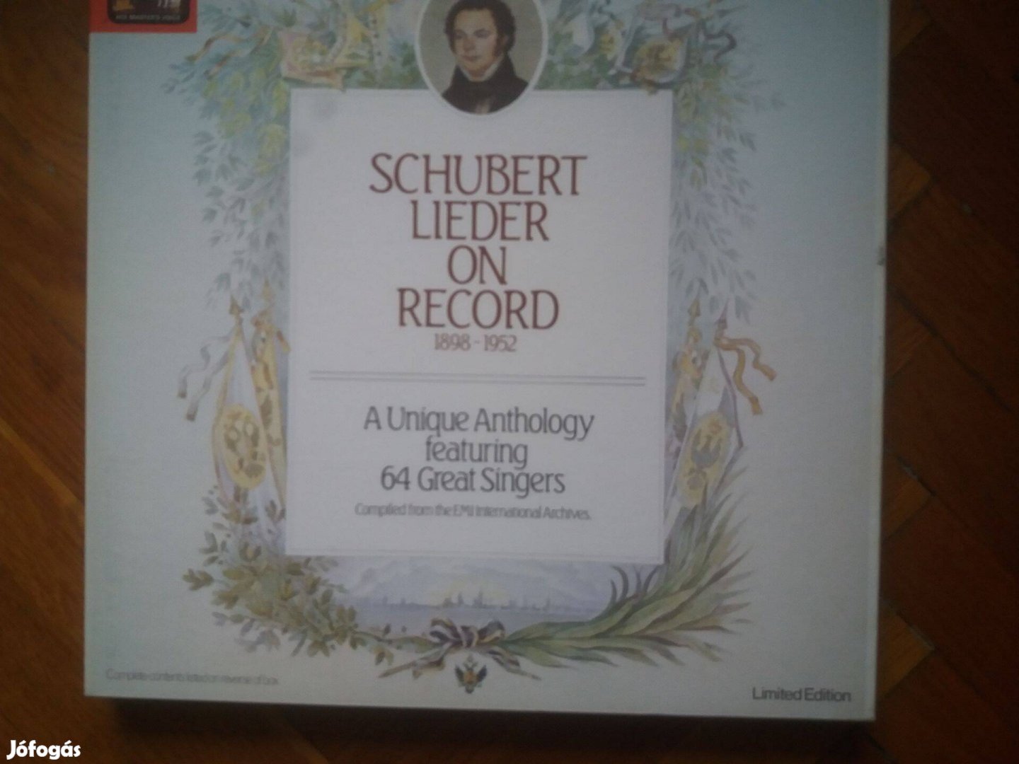 LP 8 lemezes Schubert Anthology 5000 Ft-ért