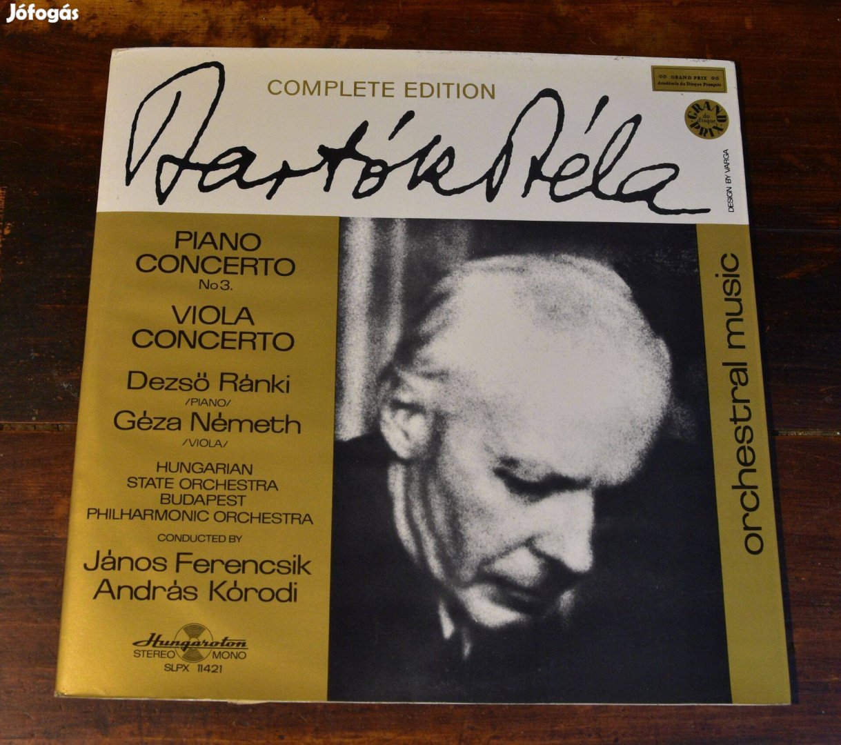 LP Bartók Béla Összkiadás complete edition 11