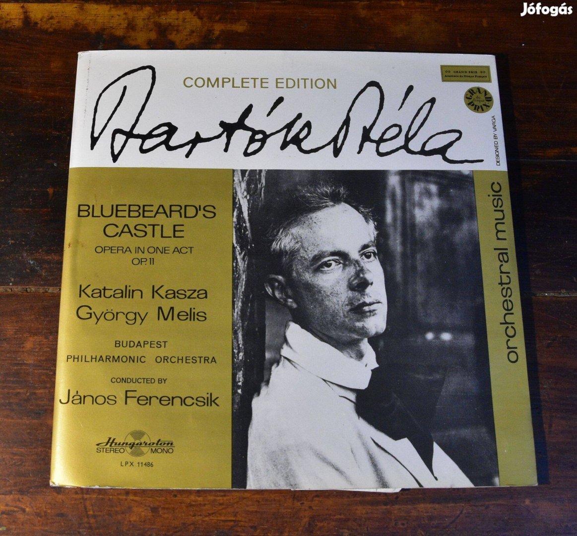 LP Bartók Béla Összkiadás complete edition 4