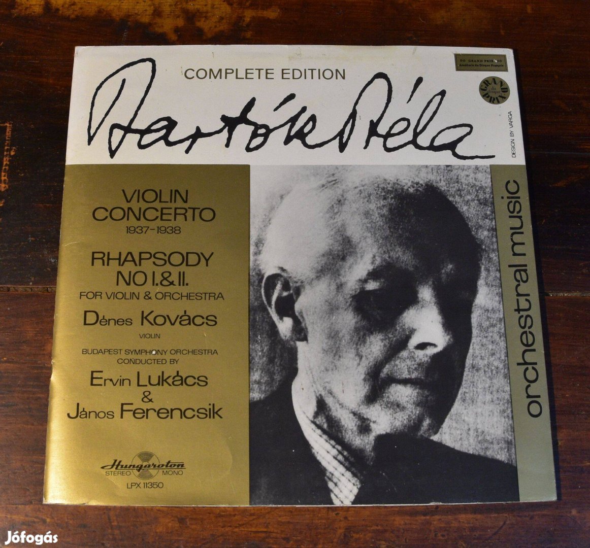 LP Bartók Béla Összkiadás complete edition 9