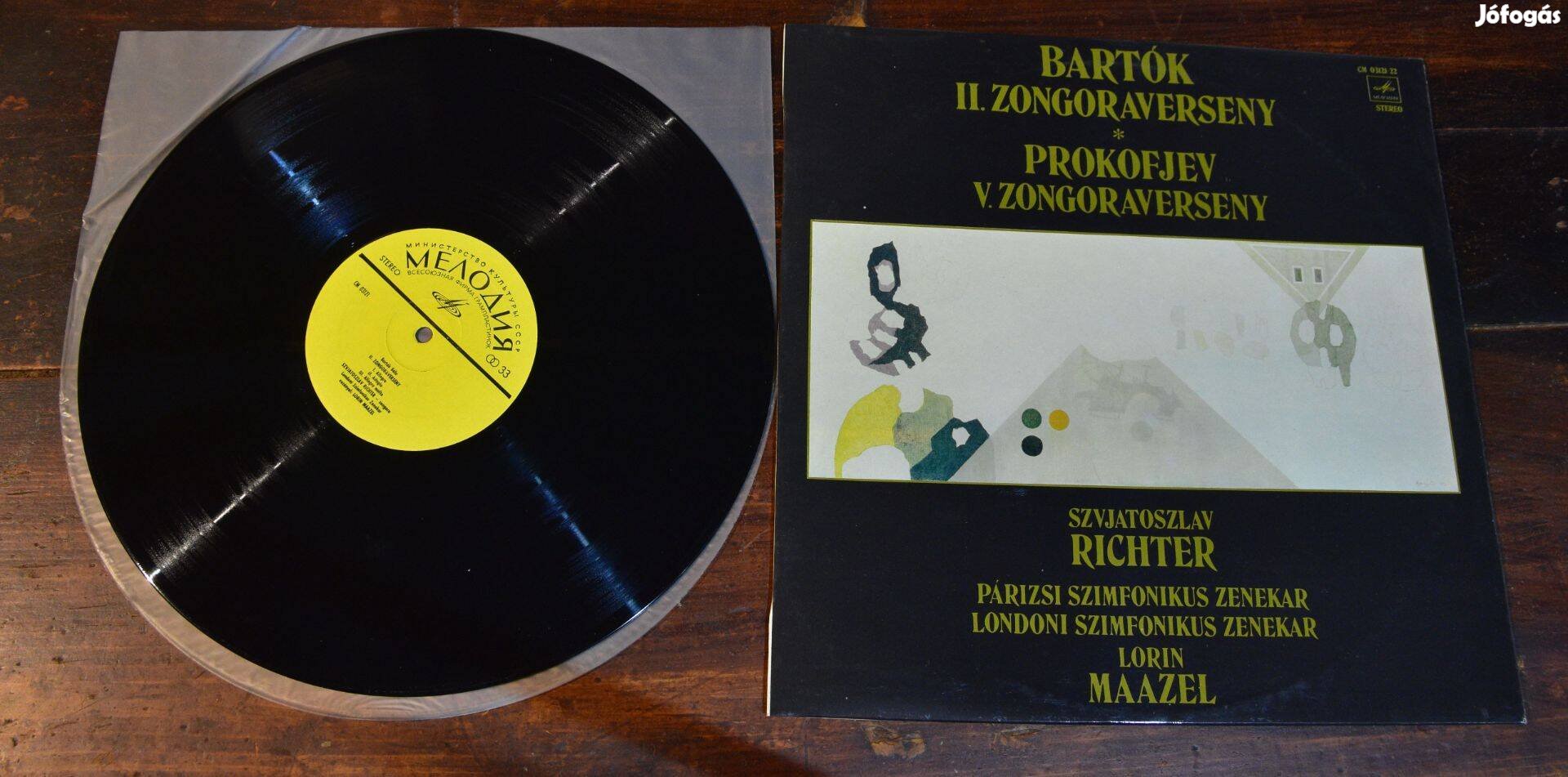 LP Bartók,Prokofiev Zongoraverseeny