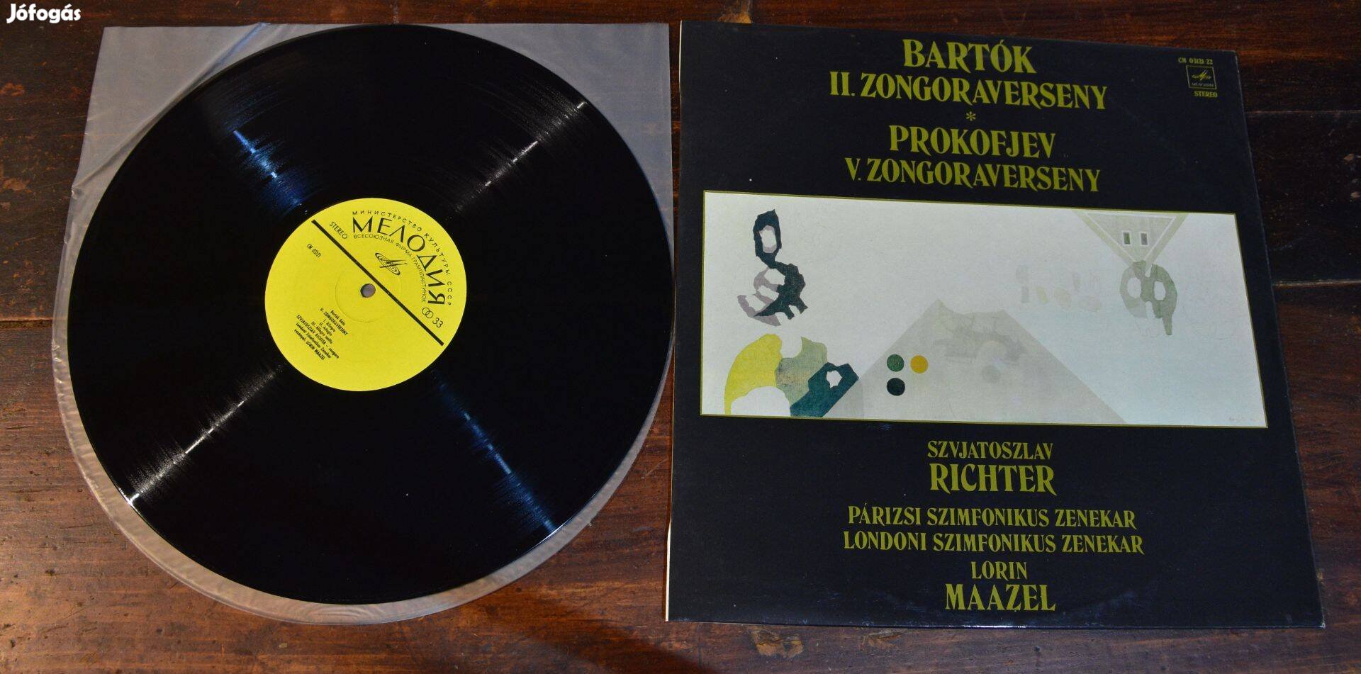 LP Bartók,Prokofiev Zongoraverseny