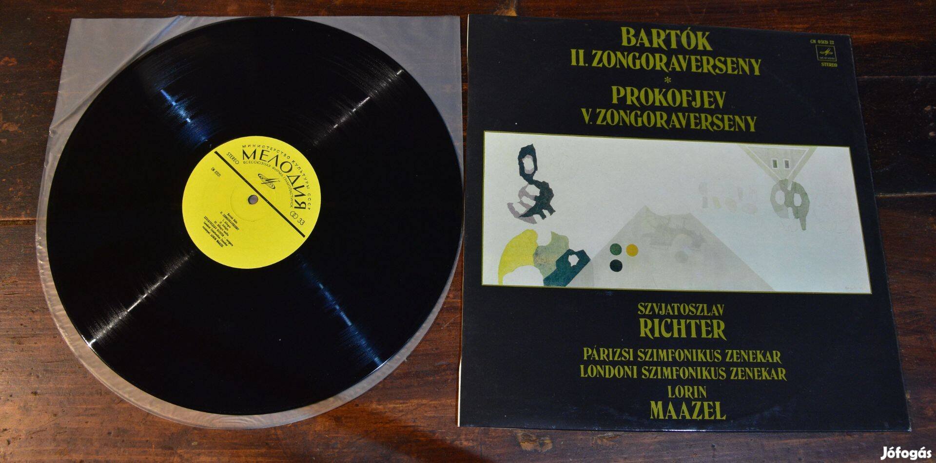 LP Bartók,Prokofiev Zongoraverseny