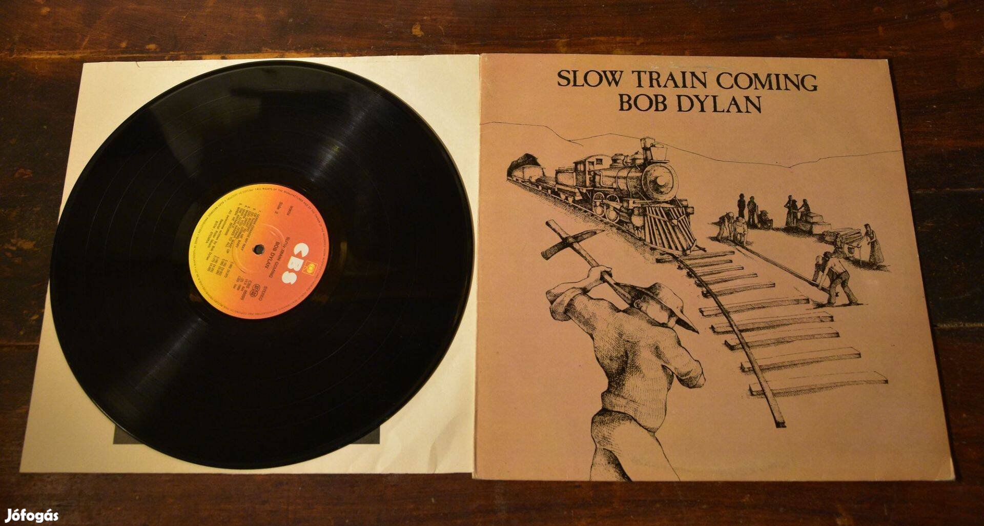 LP Bob Dylan Slow Train Coming