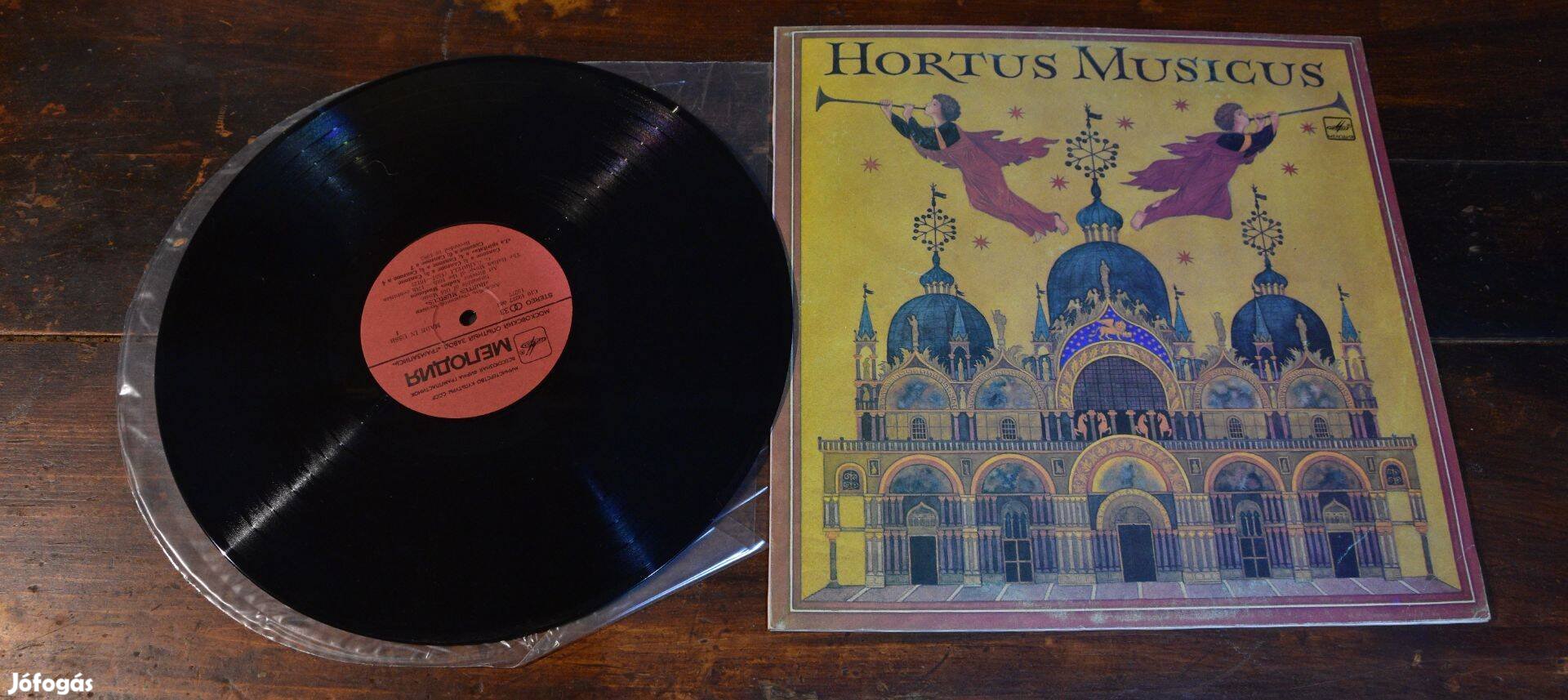 LP Hortus Musicus Itaalia Muusika