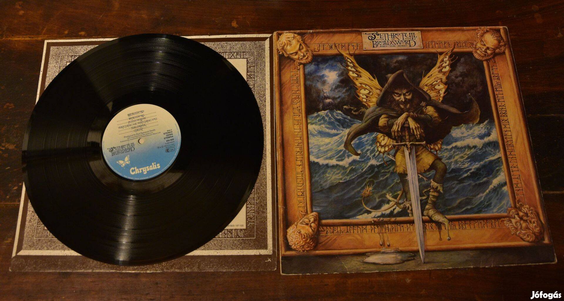 LP Jethro Tull The Broadsword and The Beast