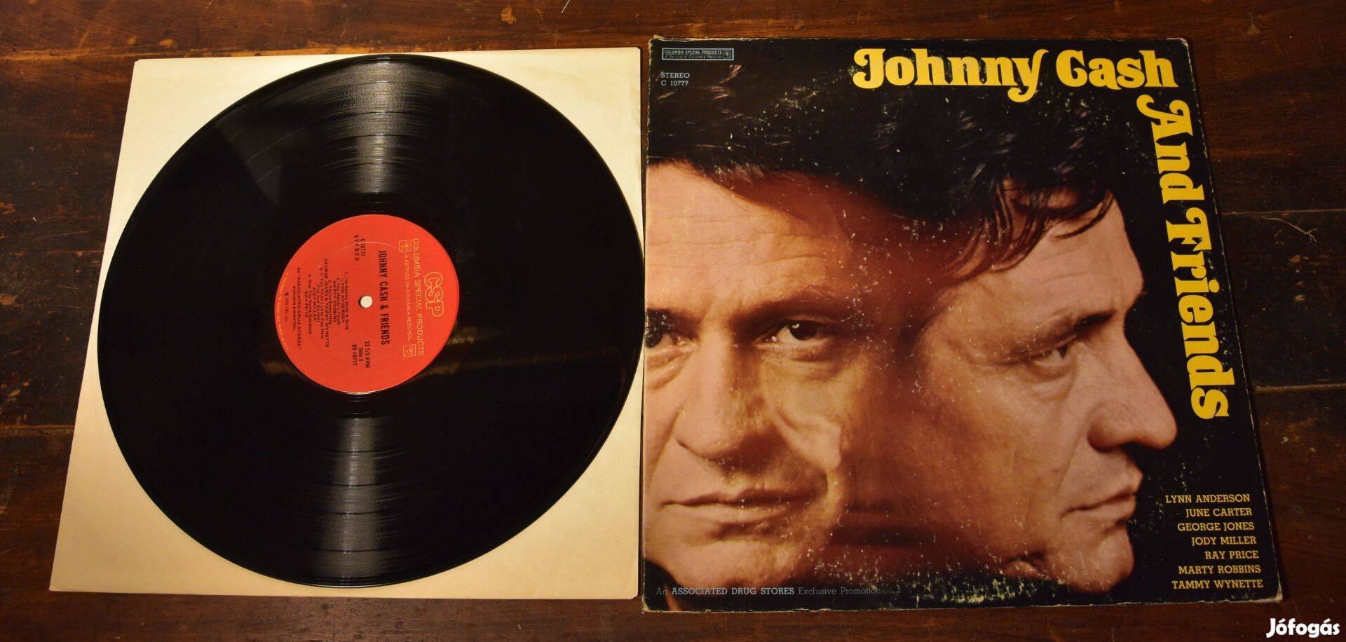 LP Johnny Cash Johnny Cash And Friends