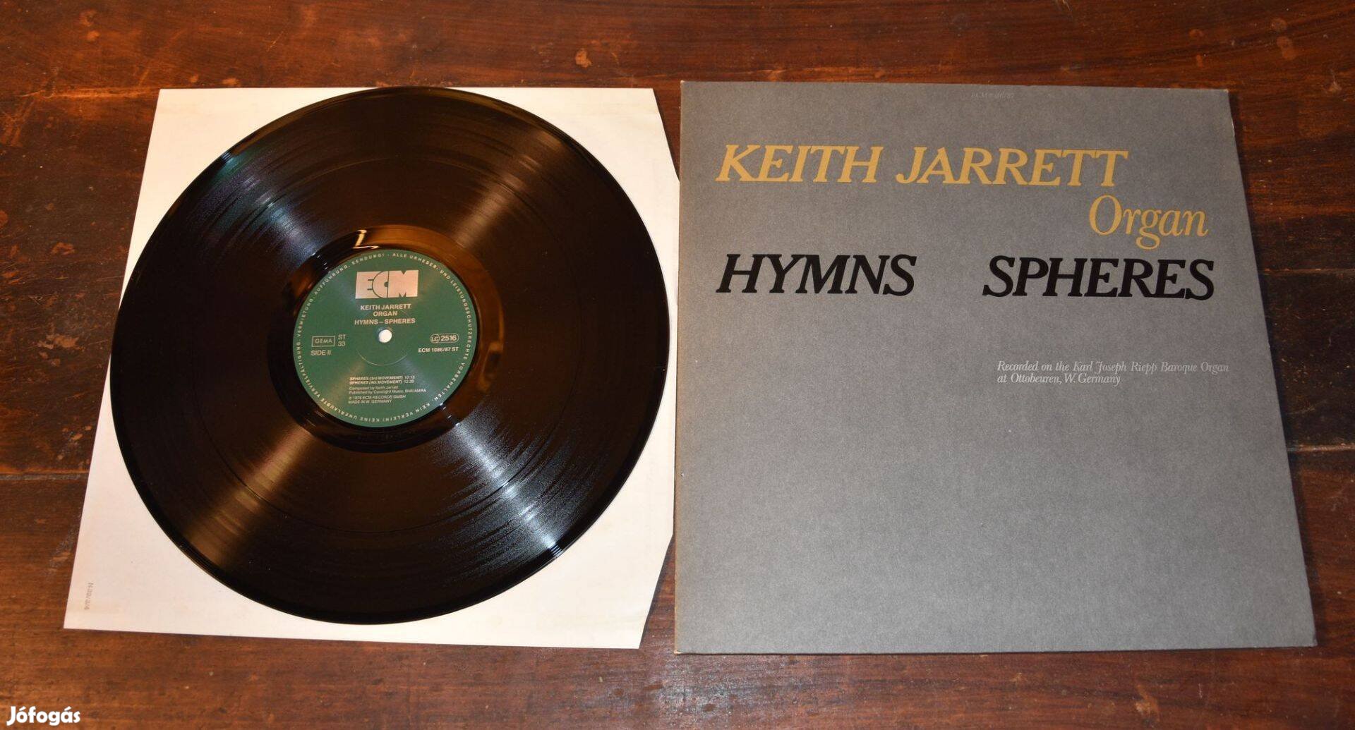 LP Keith Jarret Hymns Spheres
