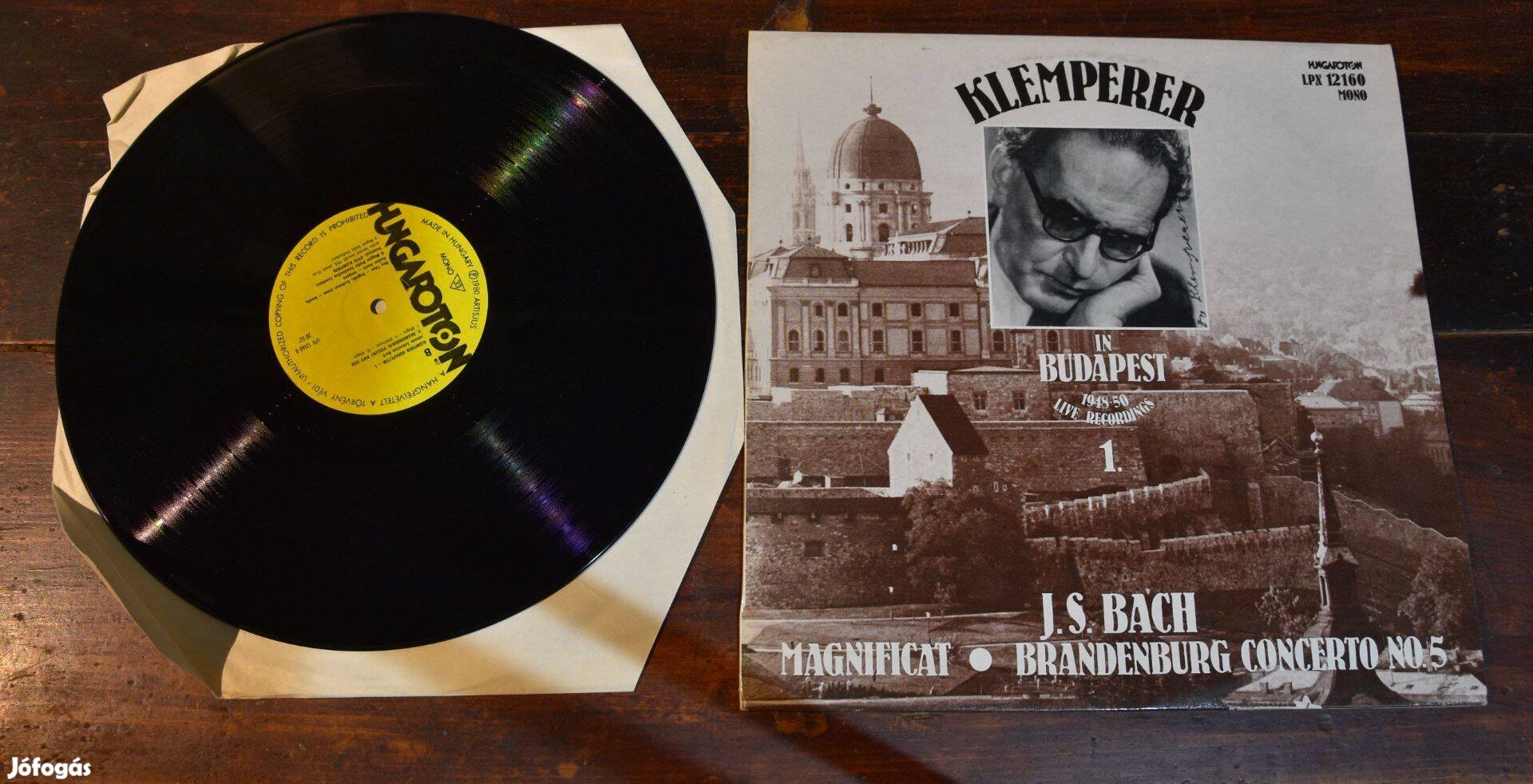 LP Klemperer, J. S. Bach Magnificat Brandenburg Concerto No