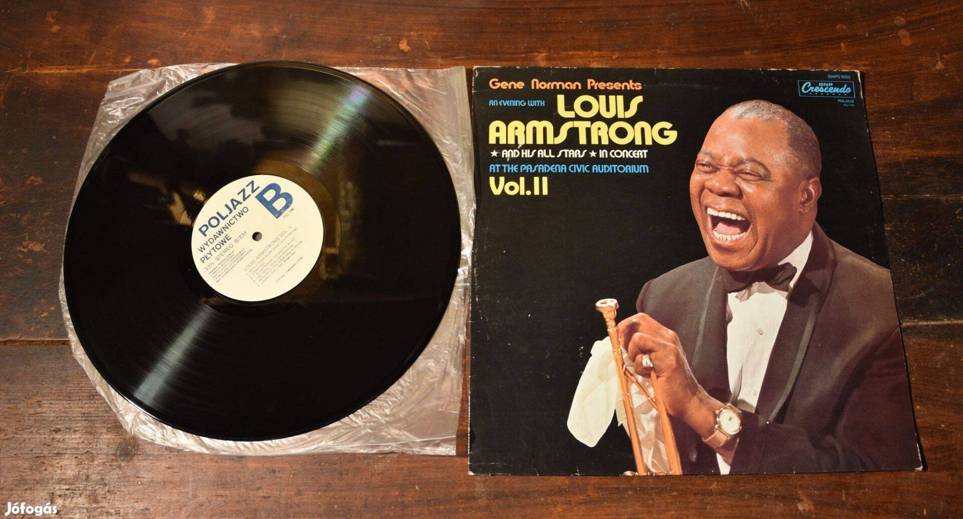 LP Louis Armstrong An Evening With Louis Armstrong