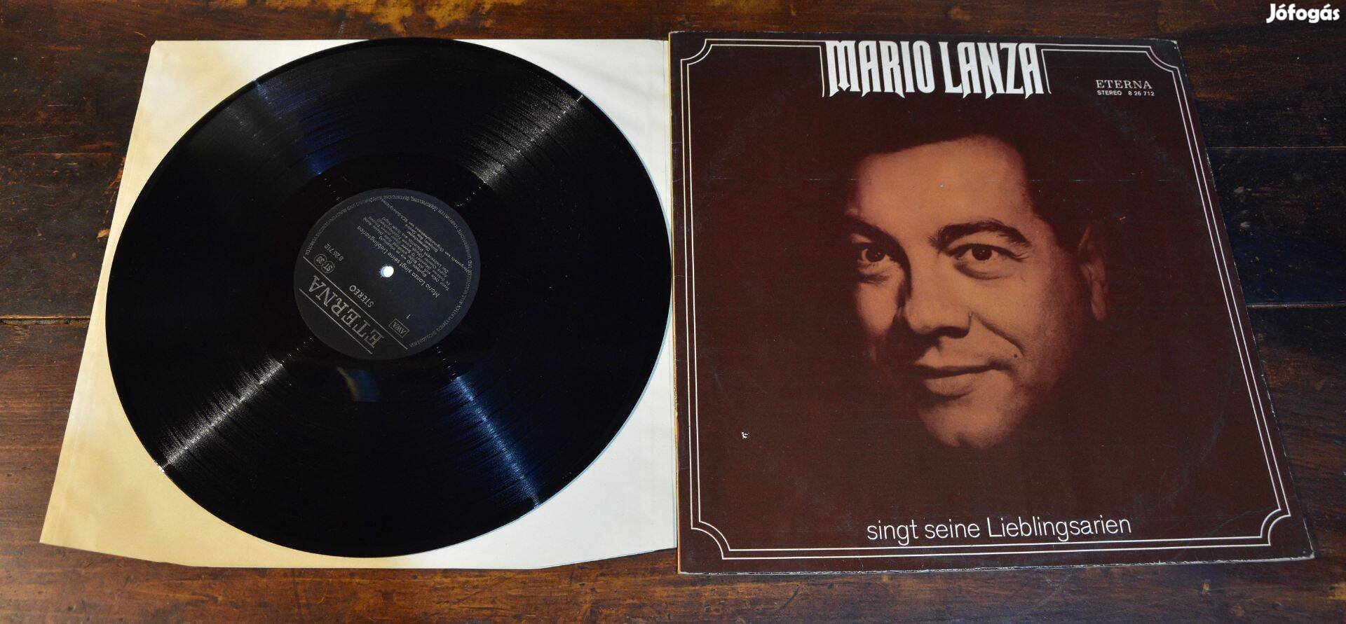 LP Mario Lanza Singt Seine Lieblingsarien