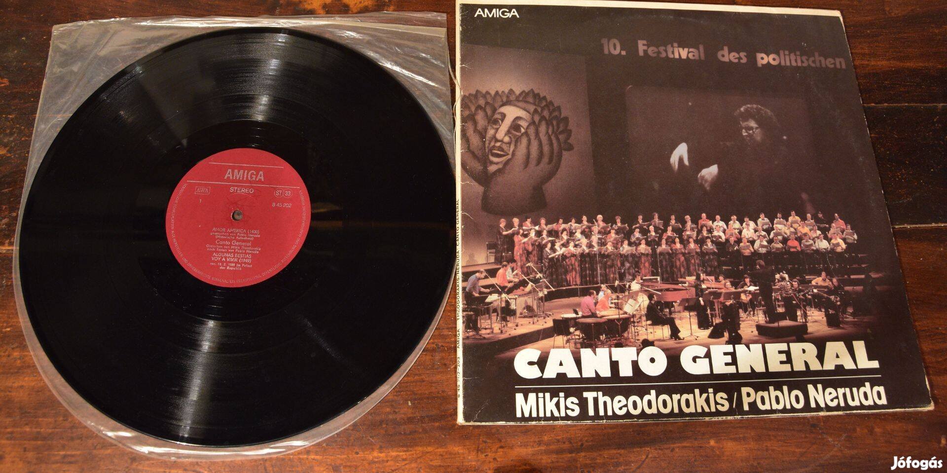 LP Mikis Theodorakis Pablo Neruda Canto General