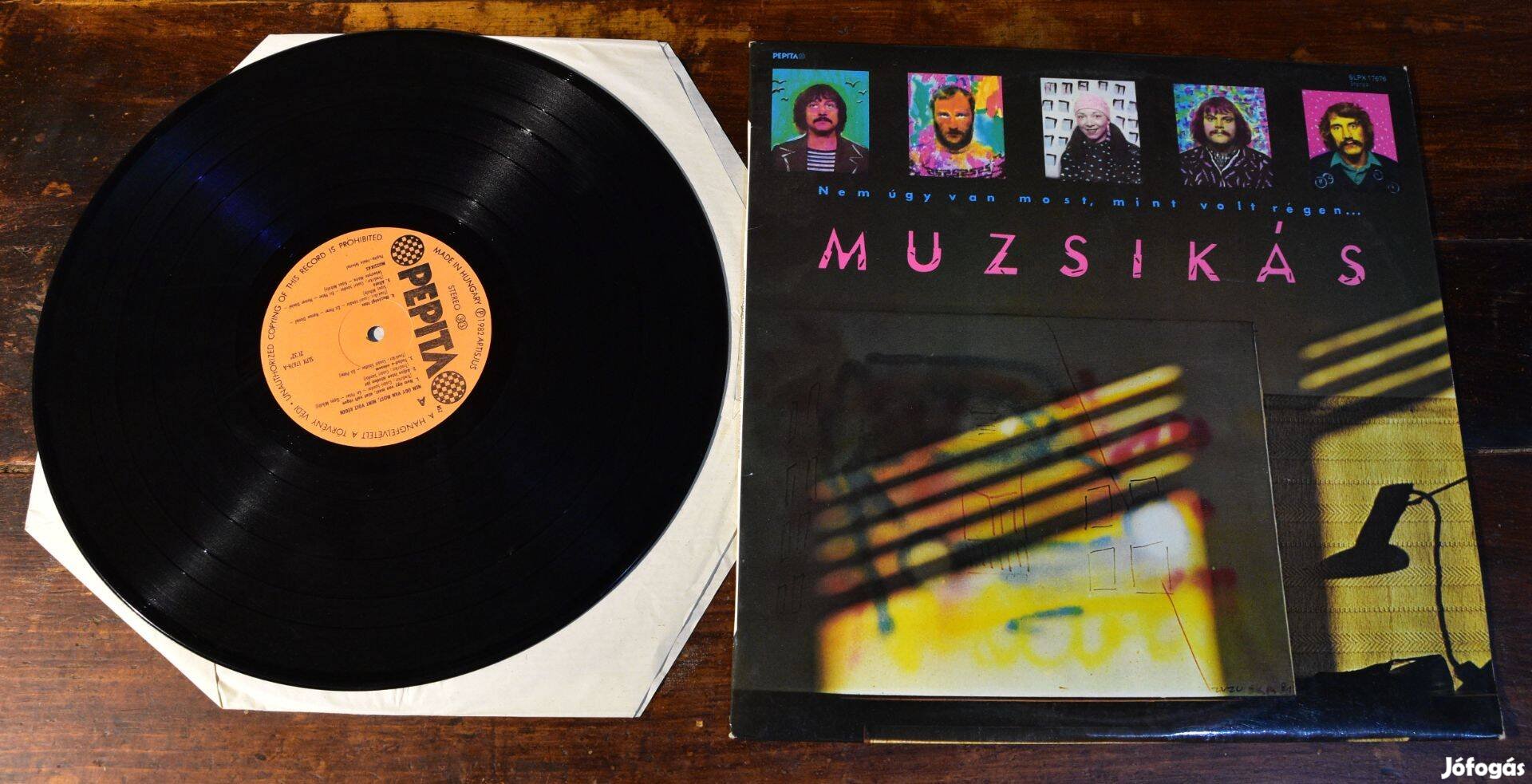 LP Muzsikás Nem Úgy Van Most, Mint Volt Régen