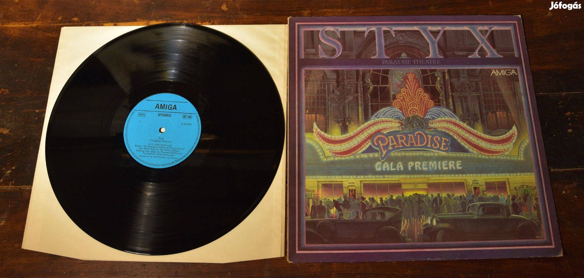 LP Styx Paradise Theatre