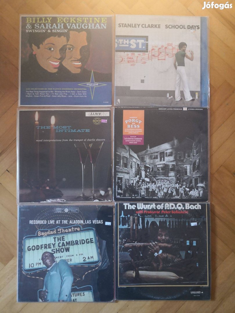 LP albumok soul, gospel, jazz, blues, funk gyűjtemény