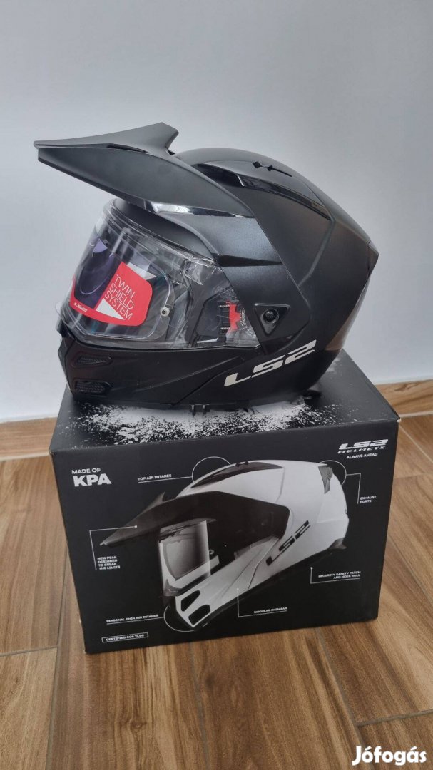 LS2 Metro Evo M-es felnyitható, enduro/adventure bukósisak