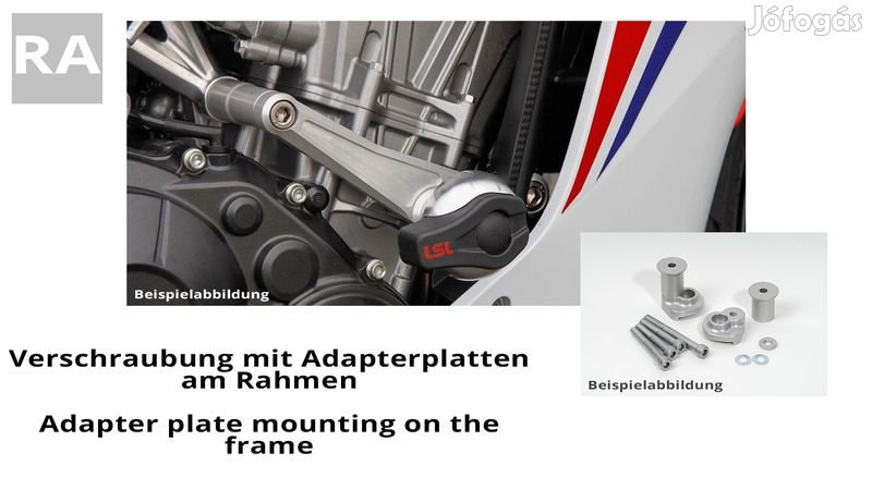 LSL Crash Pad rögzítő készlet SFV 650 Gladius 09-15, SV 650 16- (RA)