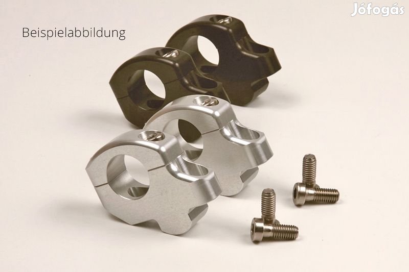 LSL RiseUp kormánybilincsek 28,6 DUCATI 28 mm, ezüst