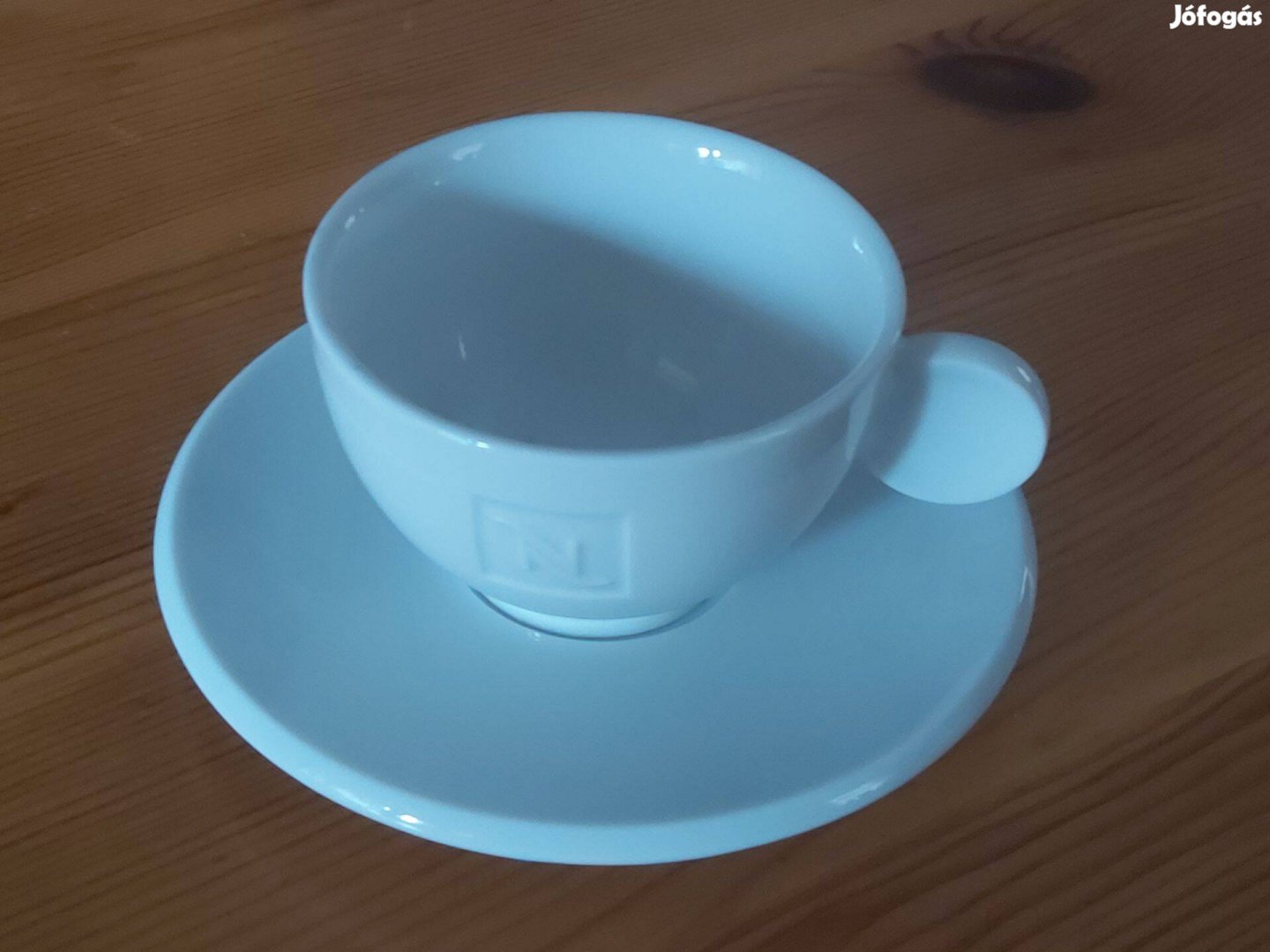 LUNGO Nespresso csésze, fehér porcelán