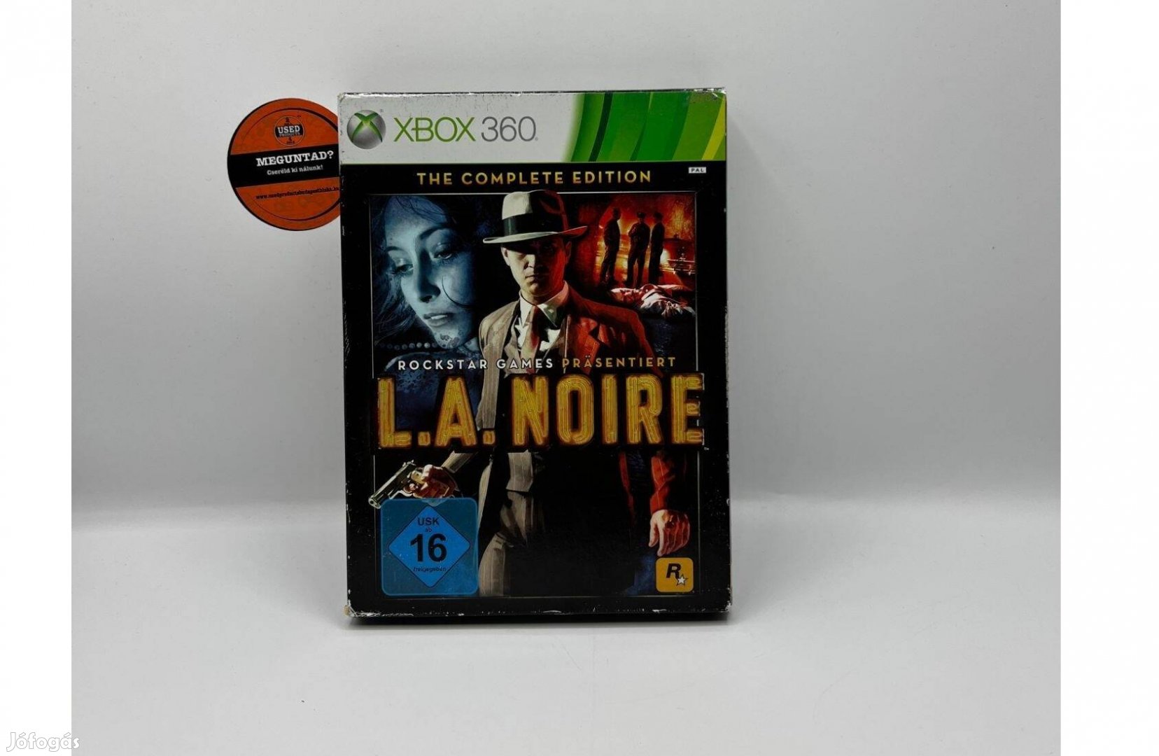 L.A. Noire Complete Edition Steelbook - Xbox 360 játék, használt