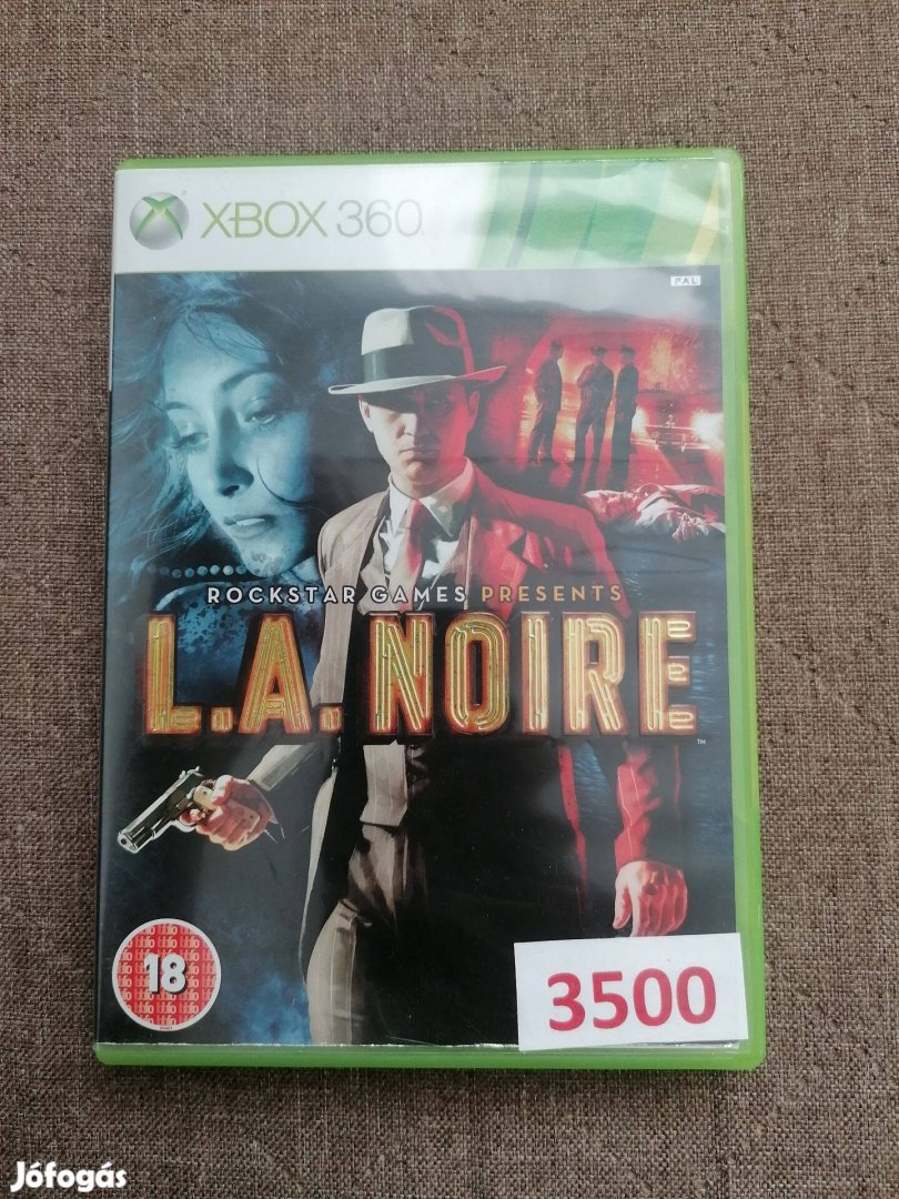 L.A. Noire Xbox 360 játék eladó! Rockstar Games