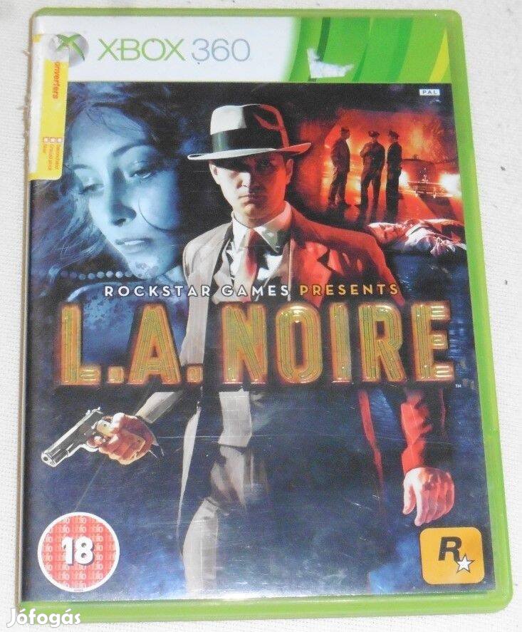 L.A. Noire (gengszteres, akció) Gyári Xbox 360 Játék akár féláron