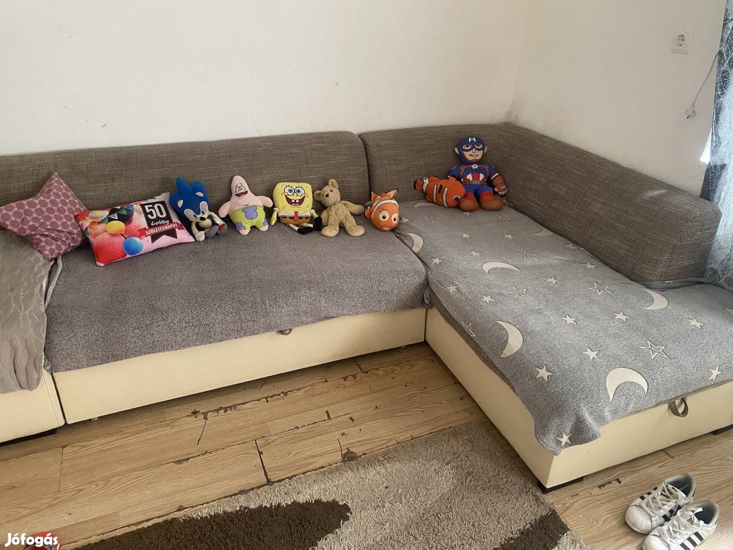 L Alakú Ágyazható Kanapé