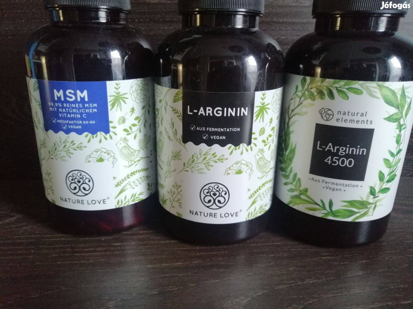 L-Arginin és MSM nagydózisú Vegan kapszula nagycsomagos olcsón átadó