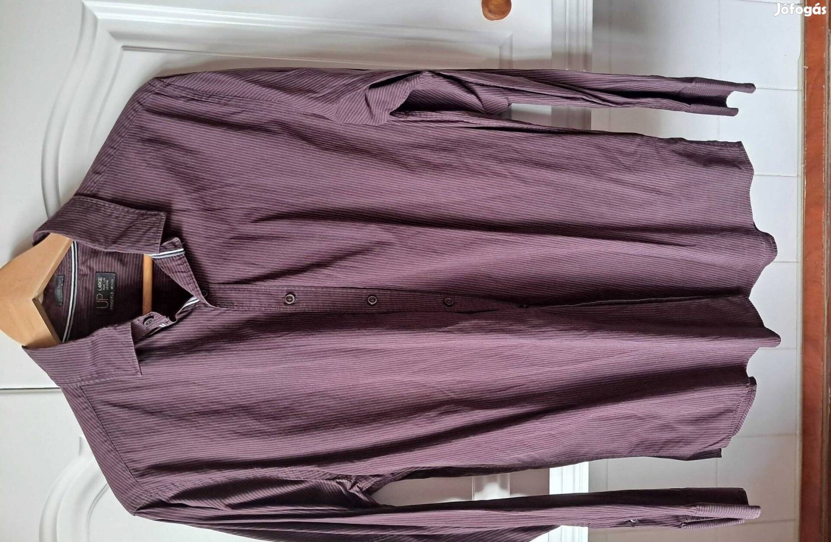 L-Es Bordó Csíkos UP Large ING