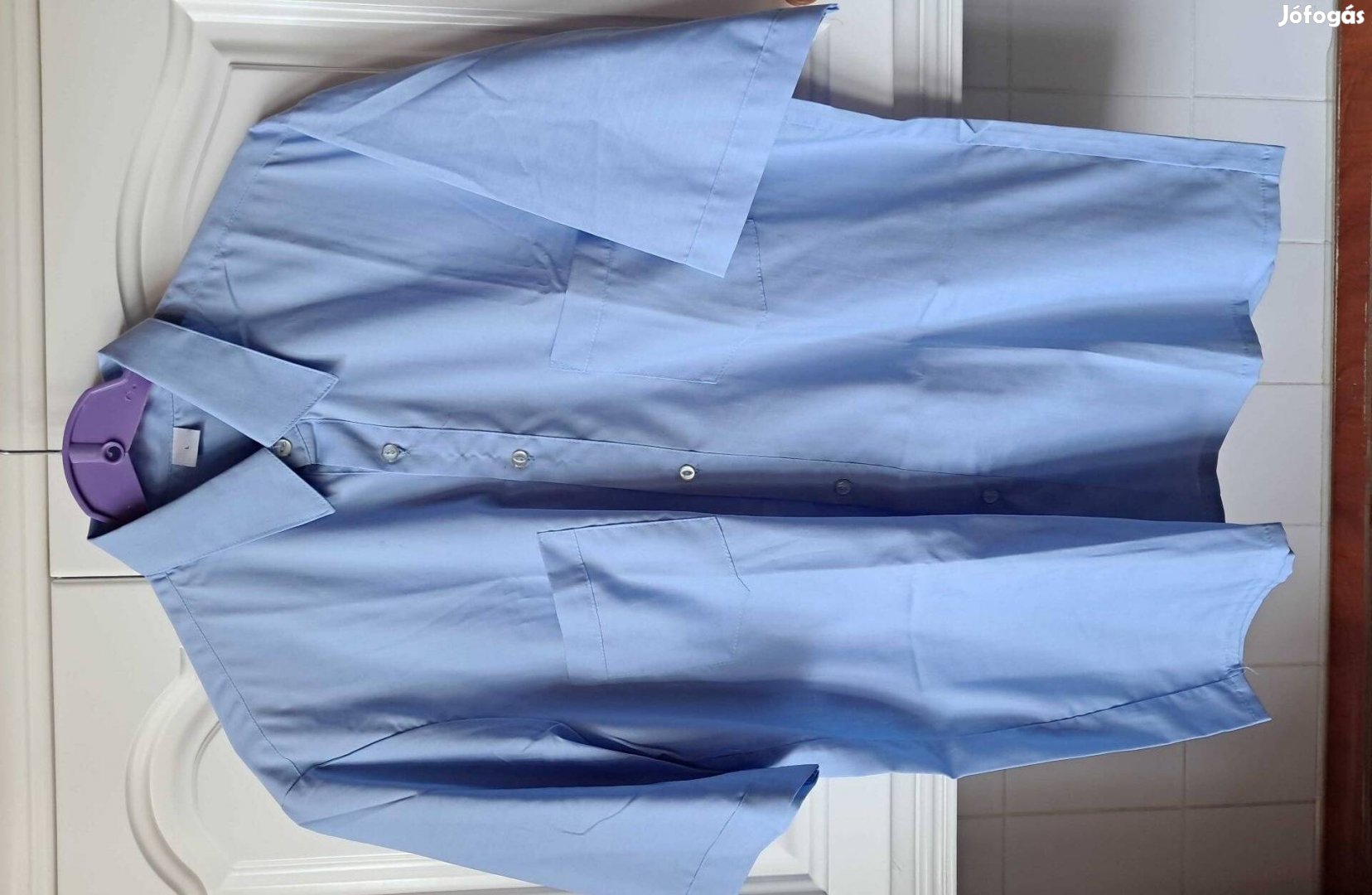 L-Es, De XXL-Es Nagyságú KÉK ING