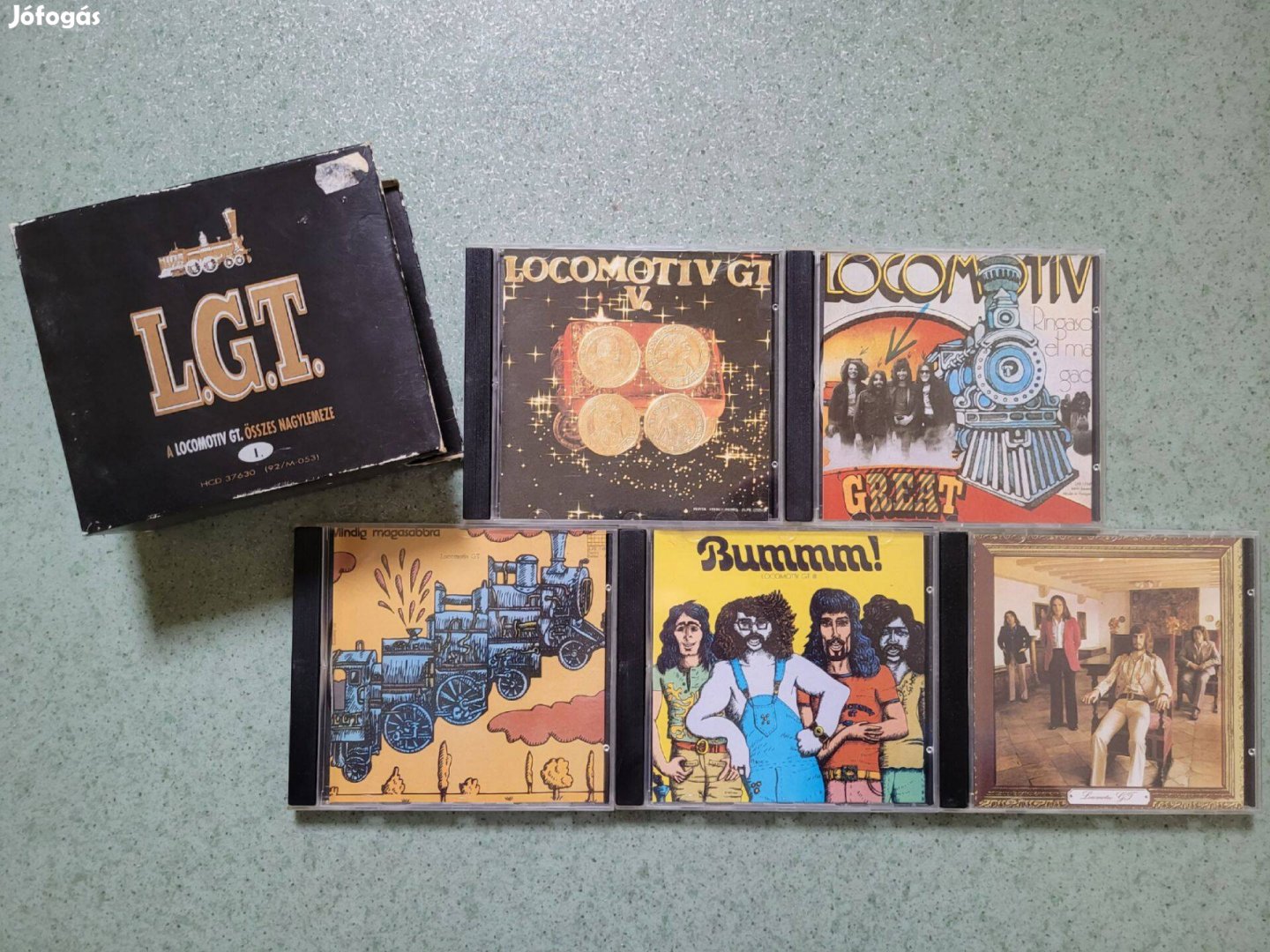 L.G.T. A Lokomotív GT. összes nagylemeze I. Hungaroton