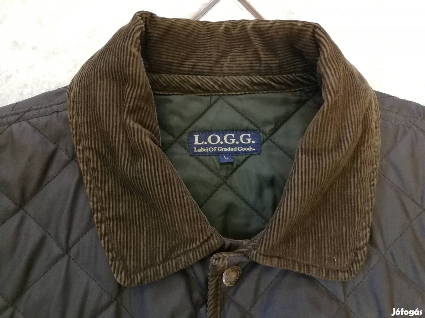 L.O.G.G egyes vonalú félhosszú kabát L méretű 