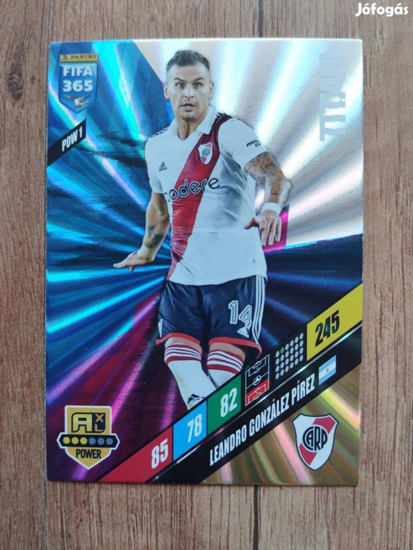 L. G. Pirez (River Plate) FIFA 365 2024 Power Titan focis kártya