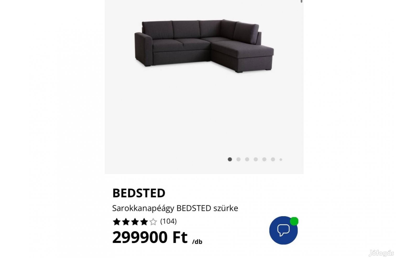 L alakú kanapé