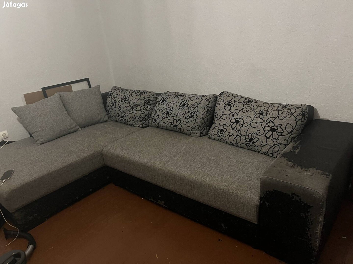 L alakú kanapé