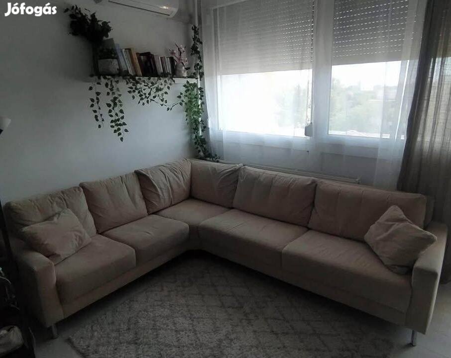 L alakú kanapé