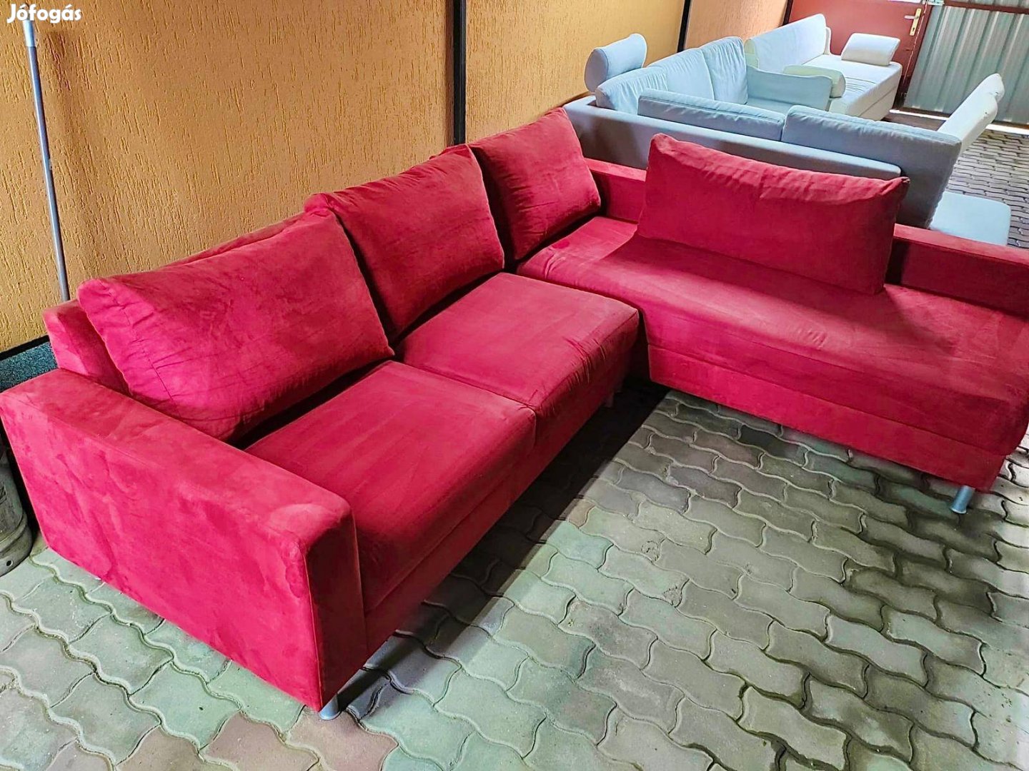 L alakú kanapé 