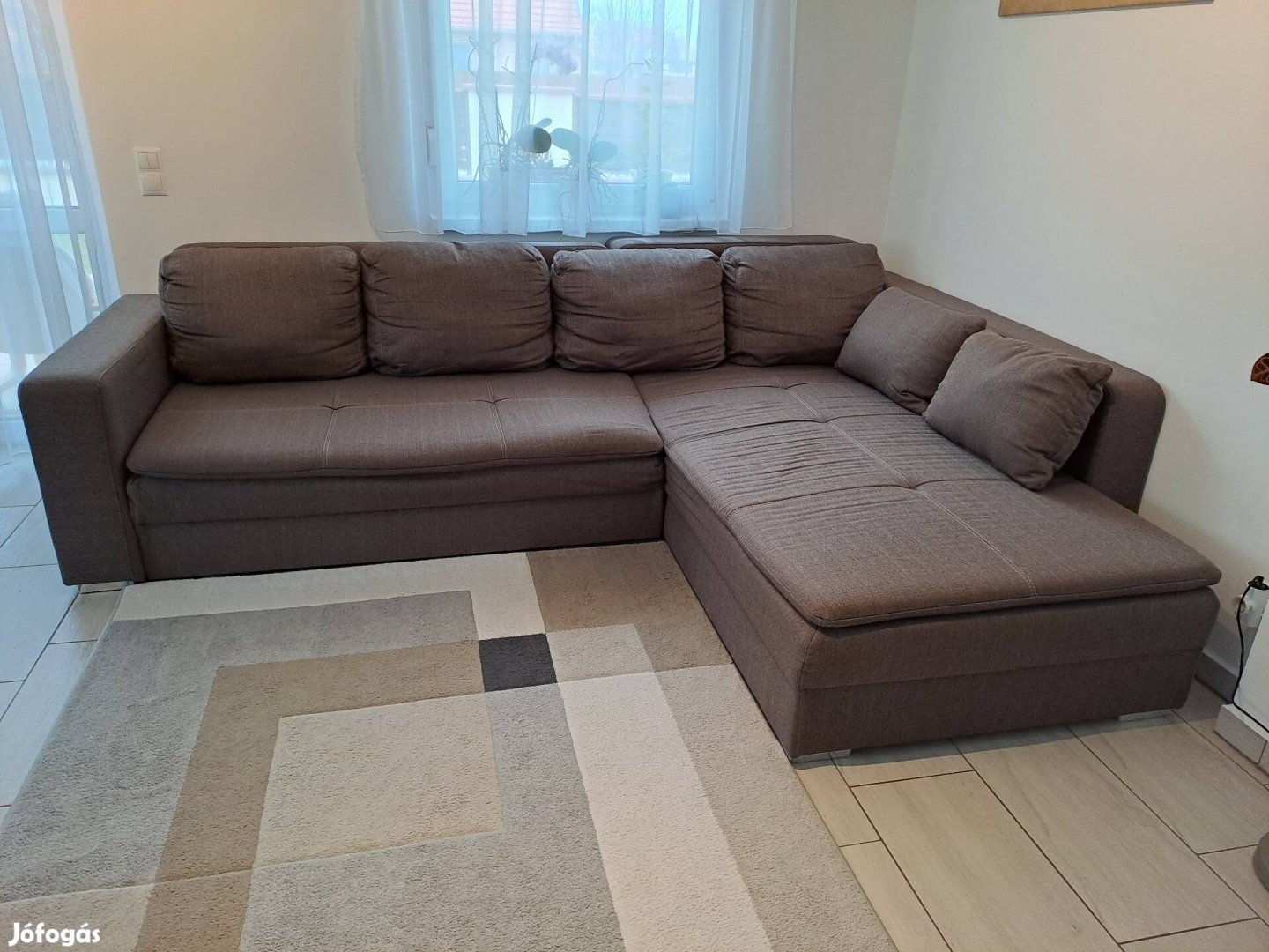 L alakú sarokkanapé 290x220 cm