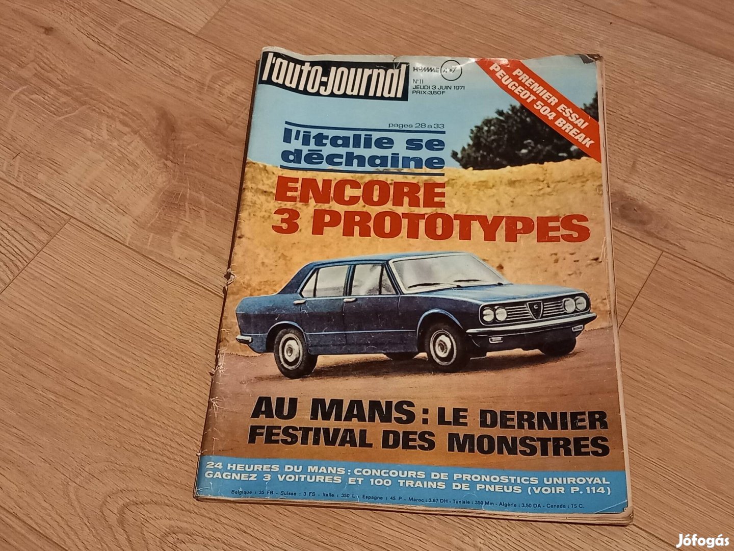 L'auto-journal auto journal francia retró autós magazin újság