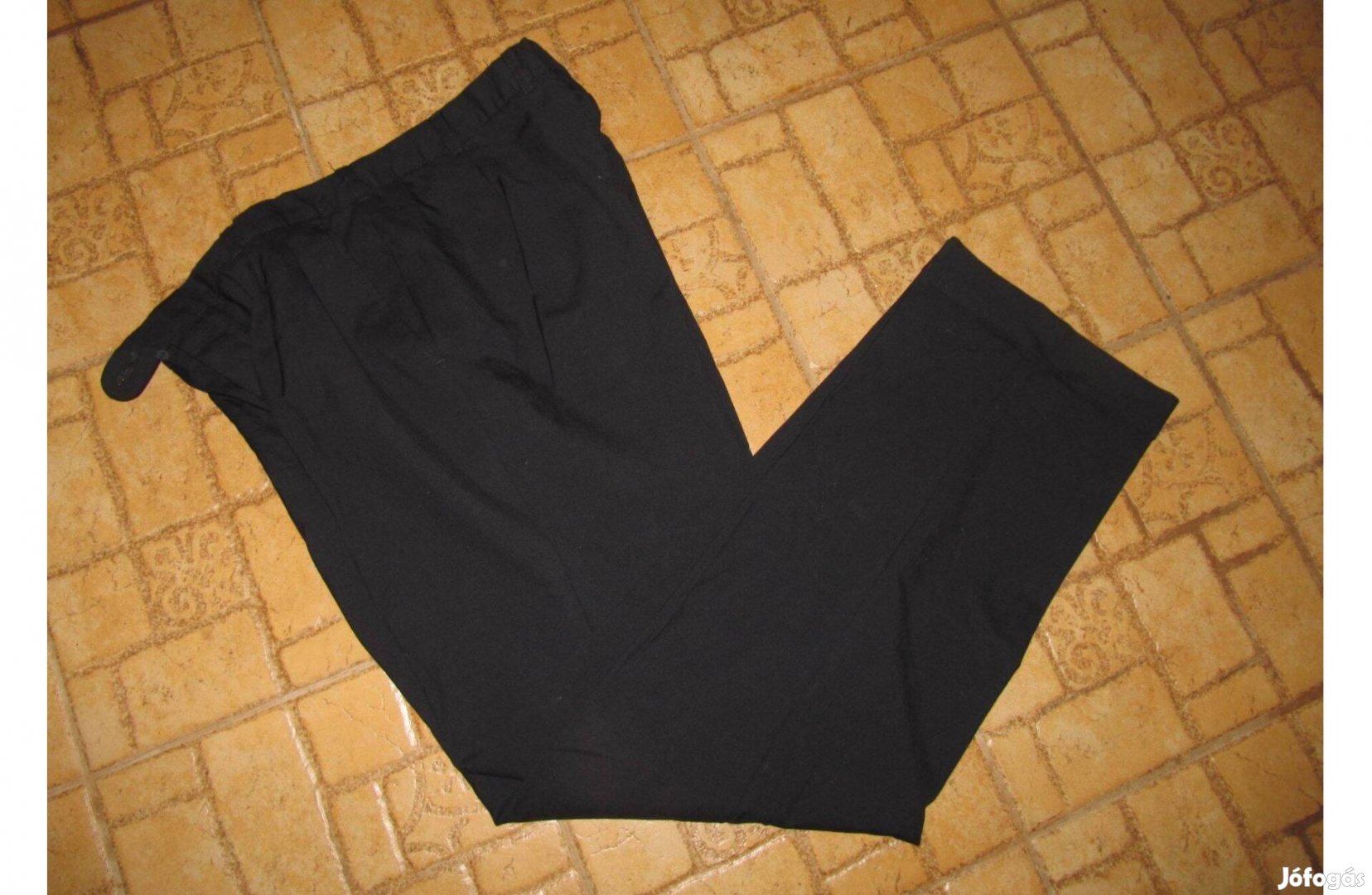 L-es Becker sötétkék alkalmi nadrág - újszerű