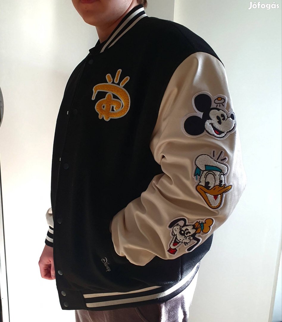 L-es Disney 100 limitált varsity baseball kabát bomber dzseki 