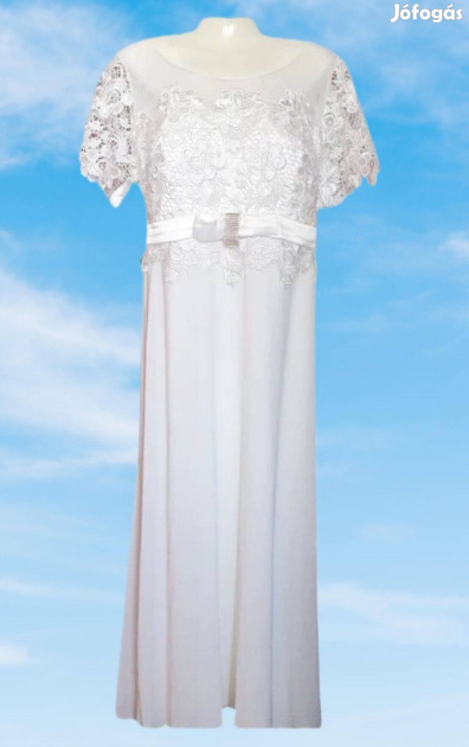 L-es koszorúslány, szalagavató, esküvői olasz női ruha