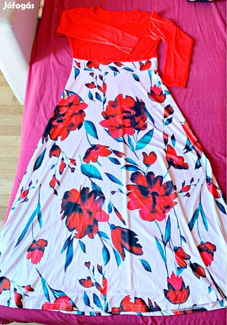 L-es női maxi ruha
