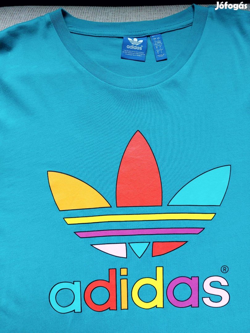 L-es szivárvány Adidas originals póló, eredeti Pharell Williams