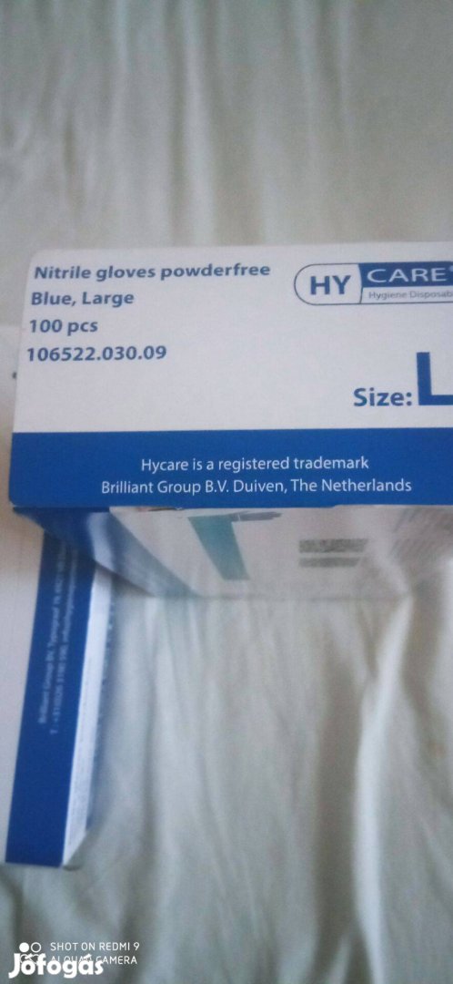 L méretű gumikesztyű